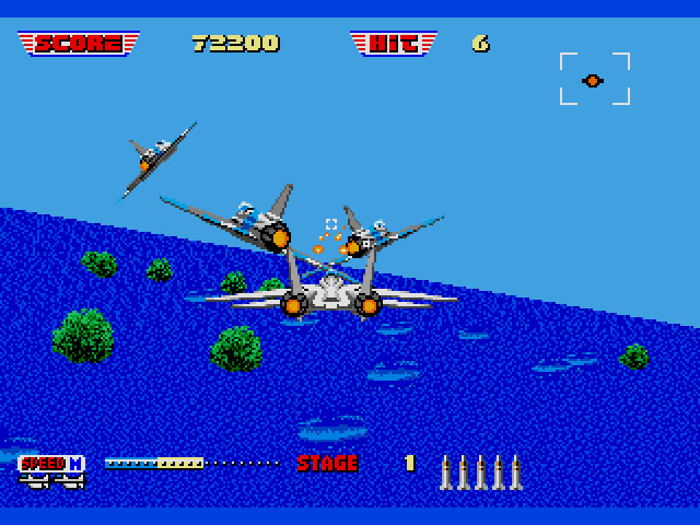 After Burner II - Sega Mega Drive